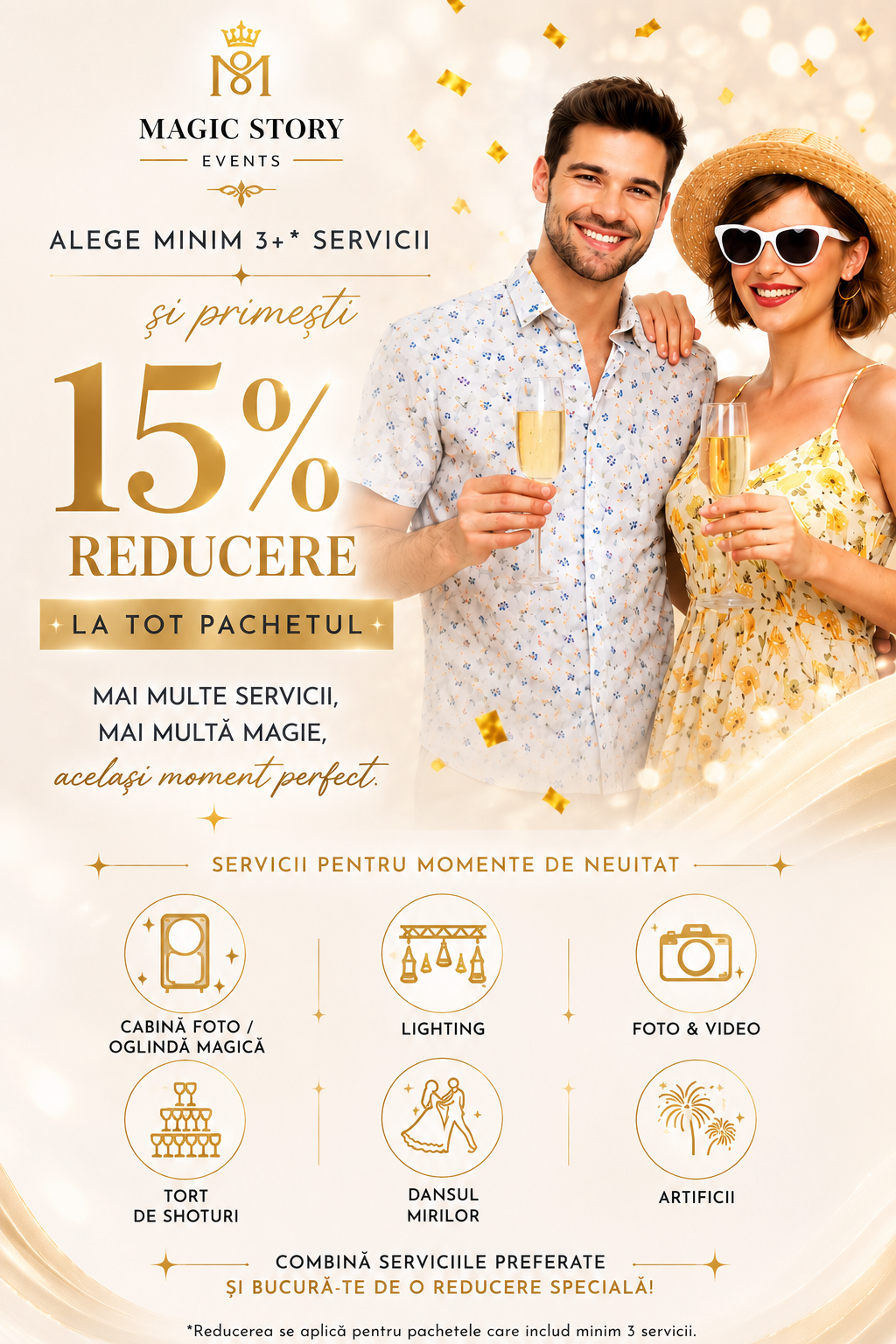 Magic Story Events - 15% reducere la pachetul complet